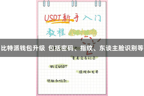 比特派钱包升级  包括密码、指纹、东谈主脸识别等